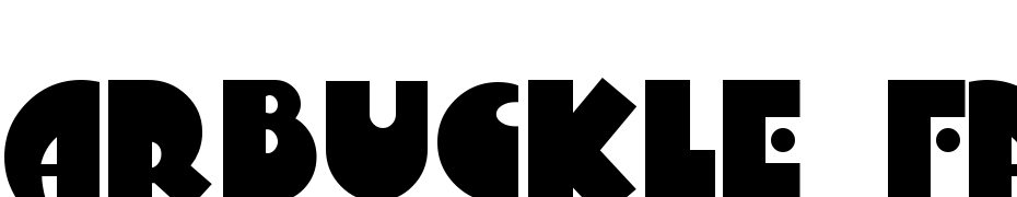 Arbuckle Fat Font Download Free