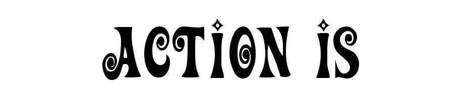 Action Is JL cкачати шрифт безкоштовно
