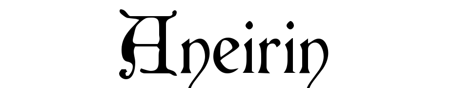 Aneirin Font Download Free