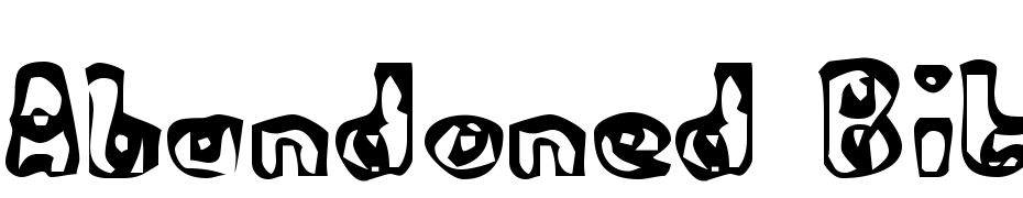 Abandoned Bitplane Font Download Free