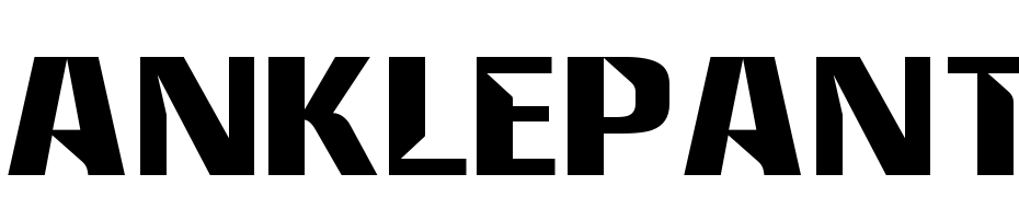 Anklepants Font Download Free