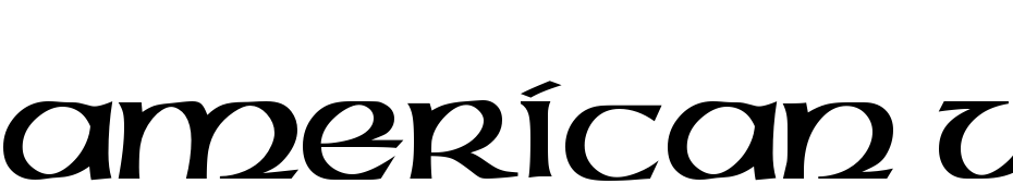 American Uncial cкачати шрифт безкоштовно