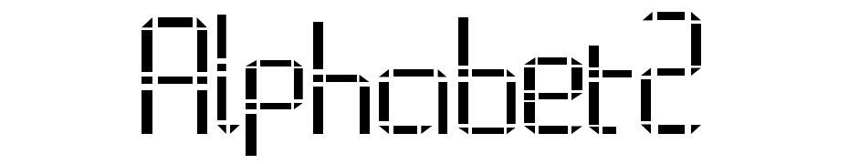 Alphabet_2 Polices Telecharger
