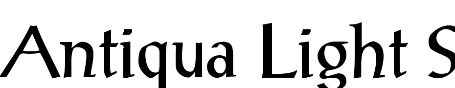 Antiqua Light SSi Light Schrift Herunterladen Kostenlos