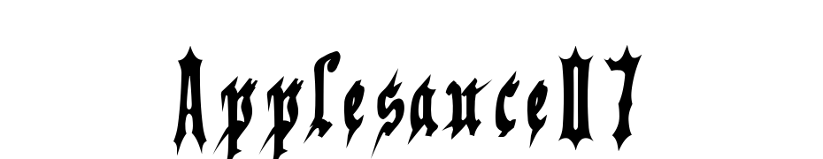 Applesauce07 Font Download Free