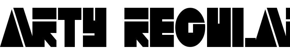 Arty Regular Font Download Free