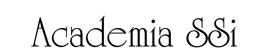 Academia SSi Font Download Free