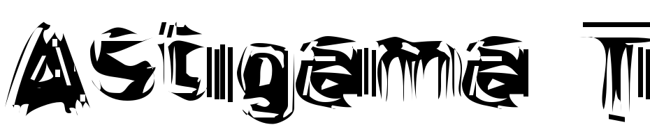 Astigama Tizm cкачати шрифт безкоштовно