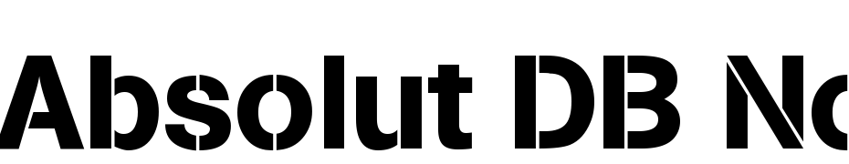 Absolut DB Normal Polices Telecharger