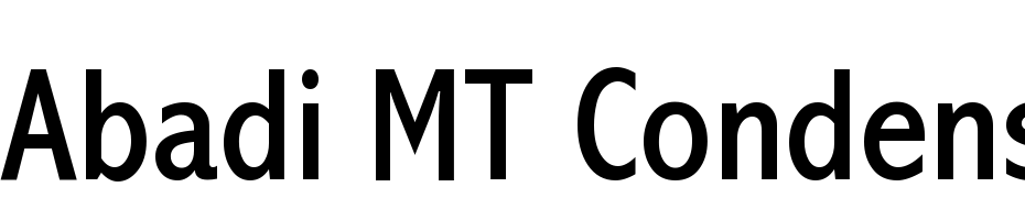 Abadi MT Condensed Font Download Free