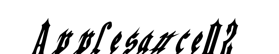 Applesauce02 Font Download Free