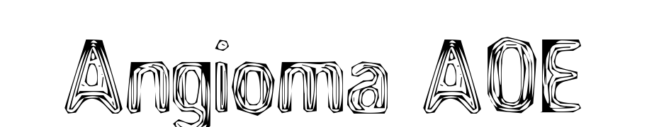 Angioma AOE Font Download Free