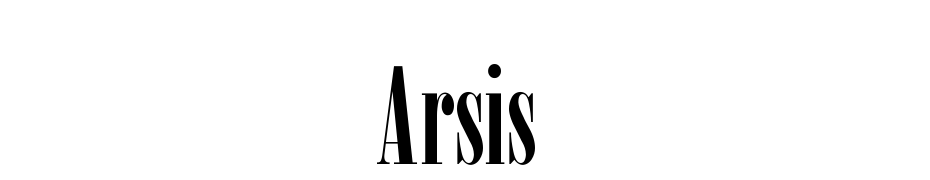 Arsis cкачати шрифт безкоштовно