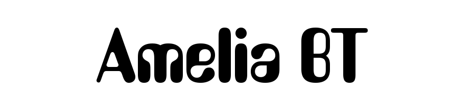 Amelia BT Font Download Free