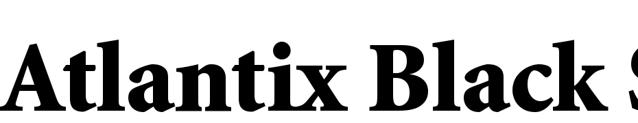 Atlantix Black SSi Black Fuente Descargar Gratis