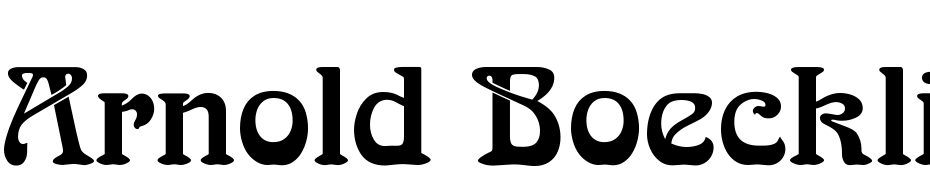 Arnold Boecklin Schrift Herunterladen Kostenlos
