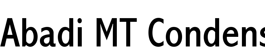 Abadi MT Condensed Schrift Herunterladen Kostenlos