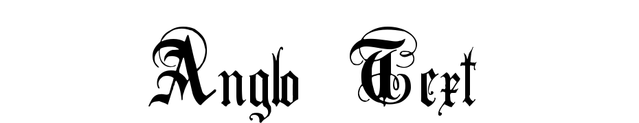 Anglo Text Font Download Free