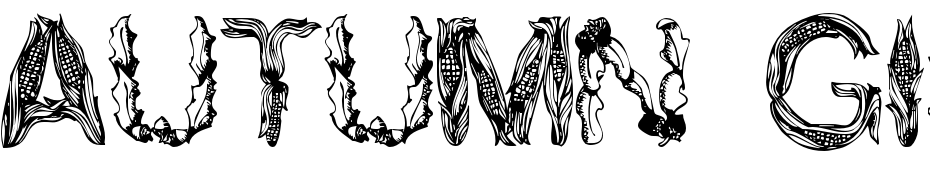 Autumn Gifts Font Download Free