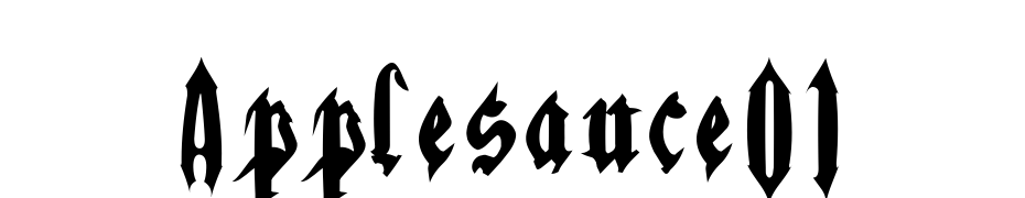 Applesauce01 Font Download Free