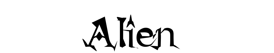 Alien Font Download Free