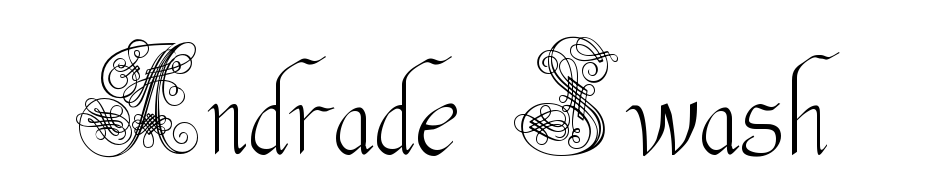 Andrade Swash Font Download Free