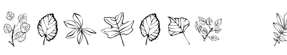 Arboris Folium Font Download Free