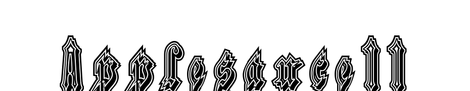 Applesauce11 Font Download Free