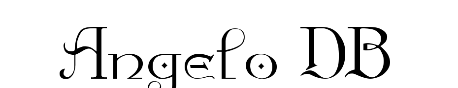 Angelo DB Font Download Free