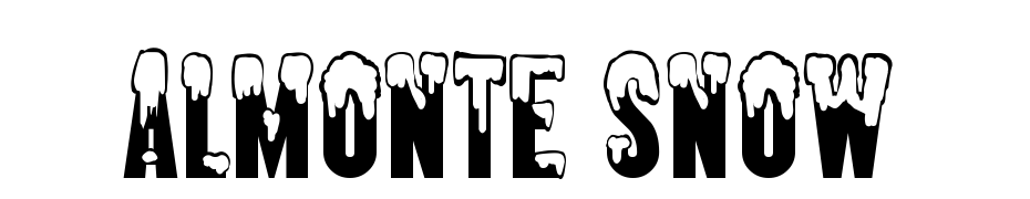 Almonte Snow Scarica Caratteri Gratis