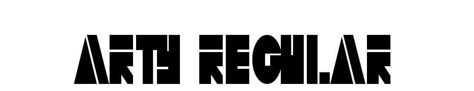 Arty Regular Font Download Free