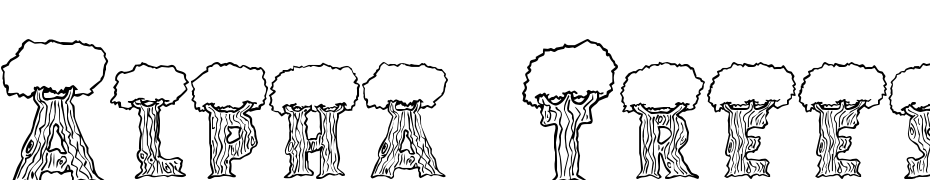 Alpha Trees Font Download Free