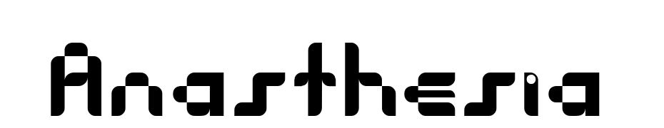 Anasthesia Font Download Free