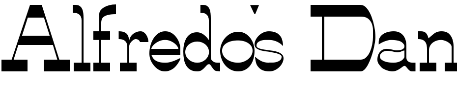 Alfredo's Dance Font Download Free