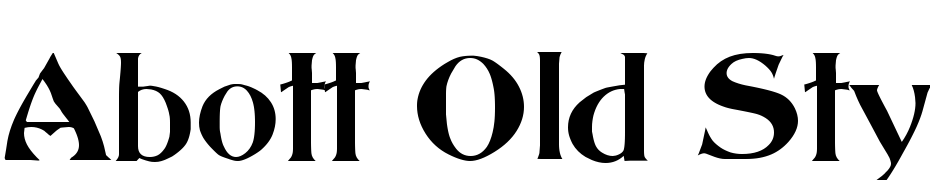 Abott Old Style Regular DB Font Download Free