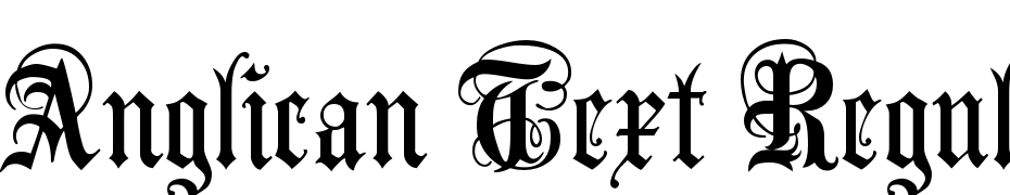 Anglican Text Font Download Free