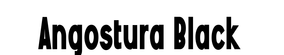 Angostura Black Schrift Herunterladen Kostenlos