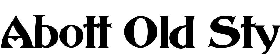 Abott Old Style Bold Yazı tipi ücretsiz indir
