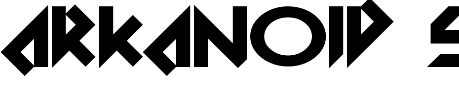 Arkanoid Solid Font Download Free