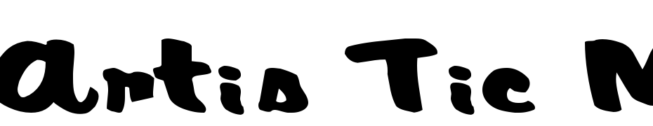 Artis Tic Myth Regular Fuente Descargar Gratis