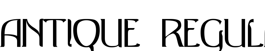 Antique Regular Font Download Free