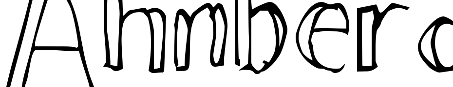 Ahnberg Font Download Free