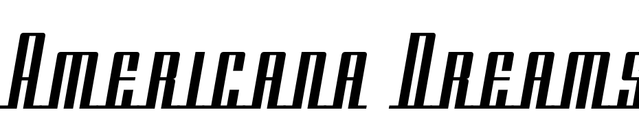 Americana Dreams SC Font Download Free