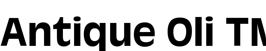 Antique Oli TMed Scarica Caratteri Gratis