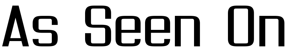 As Seen On TV Font Download Free