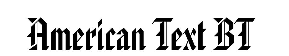 American Text BT Schrift Herunterladen Kostenlos