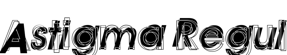 Astigma Regular Font Download Free