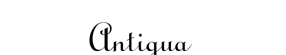 Antigua cкачати шрифт безкоштовно