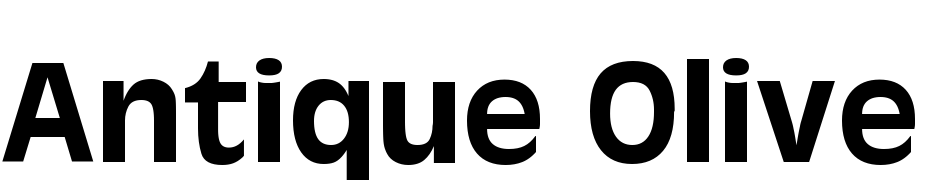 Antique Olive Bold Font Download Free