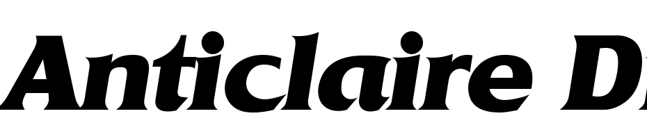 Anticlaire Display SSi Italic Font Download Free